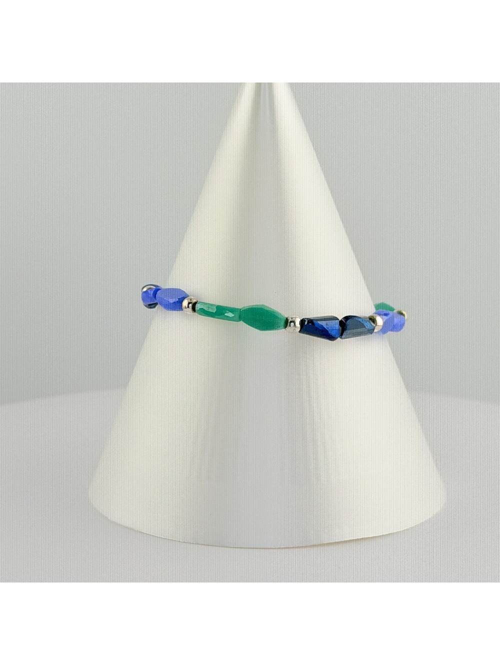Bomb Party Single Stack Bracelet - on Silver Plating #109